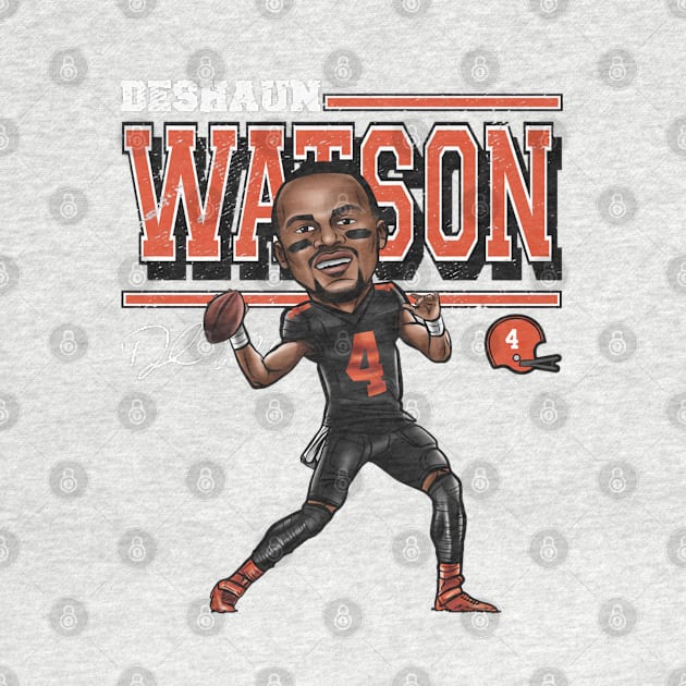 Deshaun Watson Cleveland Cartoon by MASTER_SHAOLIN